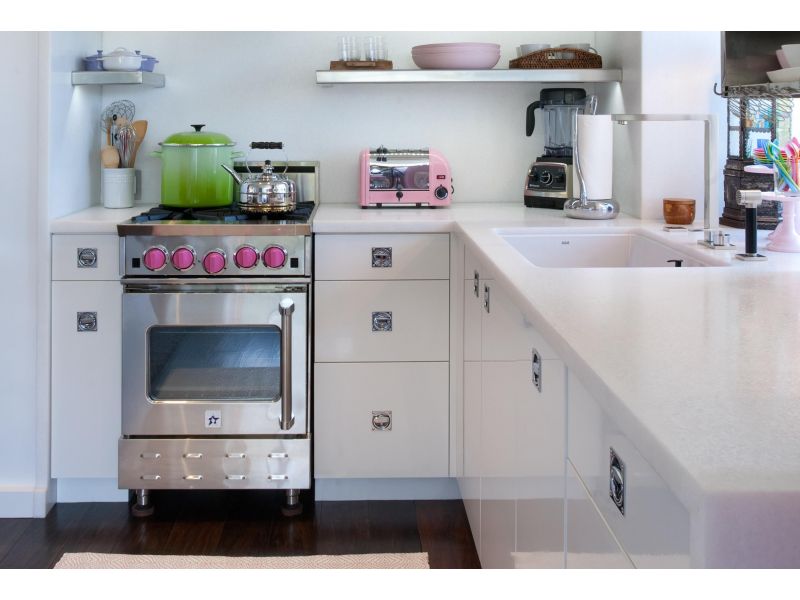 Small Spaces series of pro-style appliances designed especially for smaller kitchens 