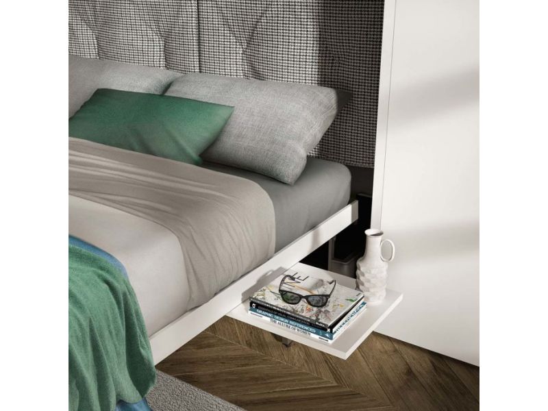 LGM Rotating Bookshelf with Queen Wallbed
