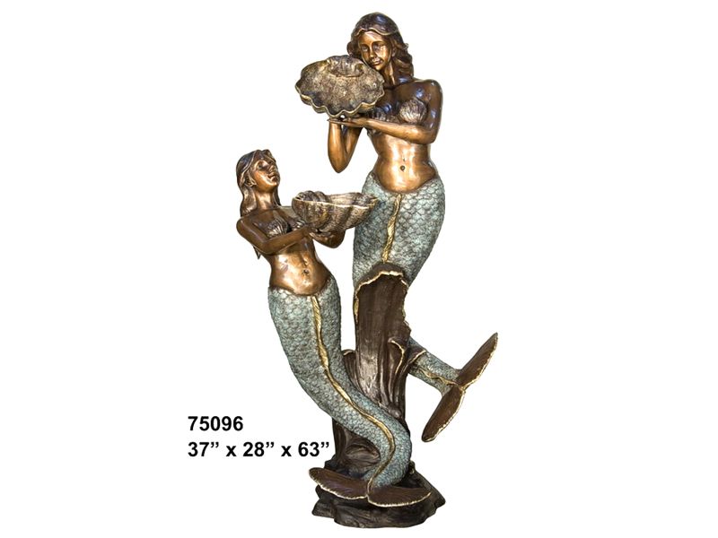 Bronze Mermaid Fountains