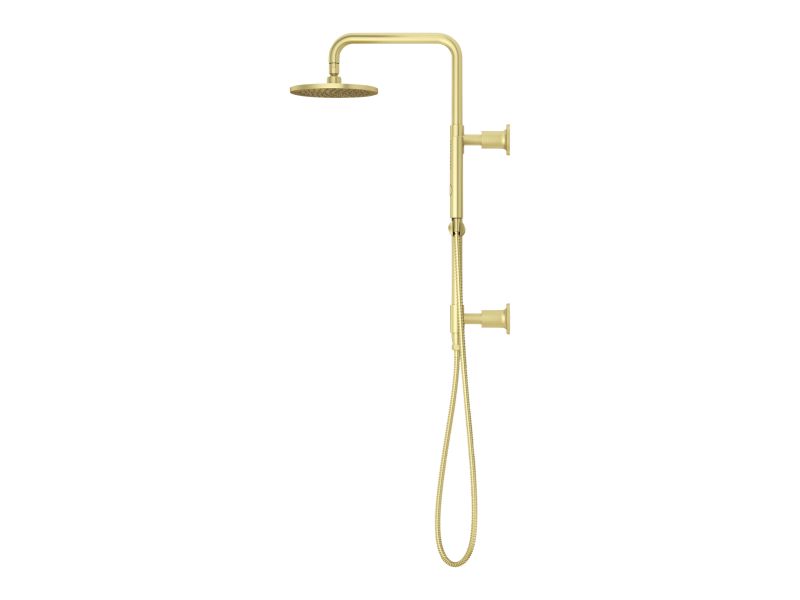 Tenet Shower Column in Brushed Gold