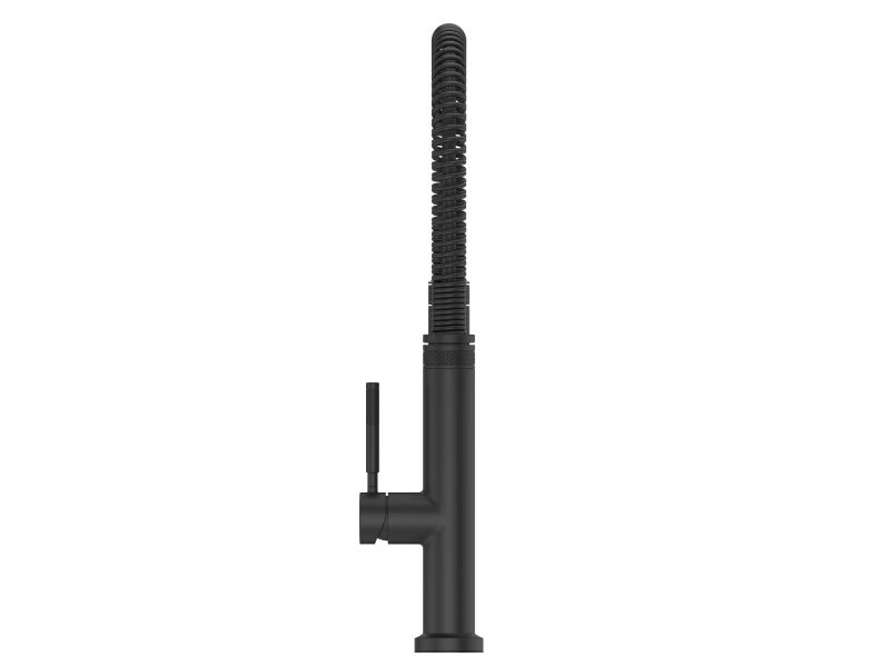 Bruton Culinary Faucet in Matte Black Finish