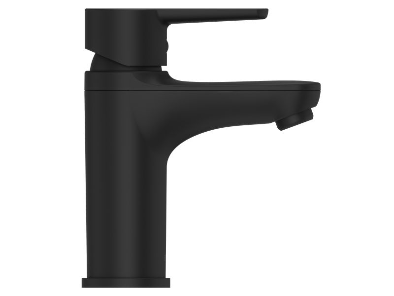 Pfirst Modern Single-Control Bathroom Faucet in Matte Black
