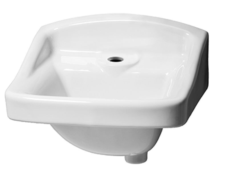 Monticello™ I Single Hole Wall Hung Commercial Hygenic Basin