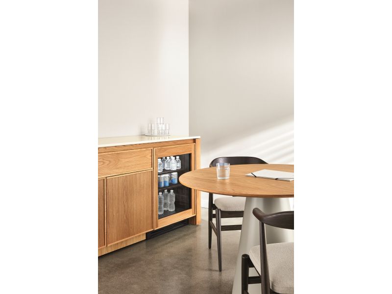 Amherst cabinet with True Residential Refrigeration