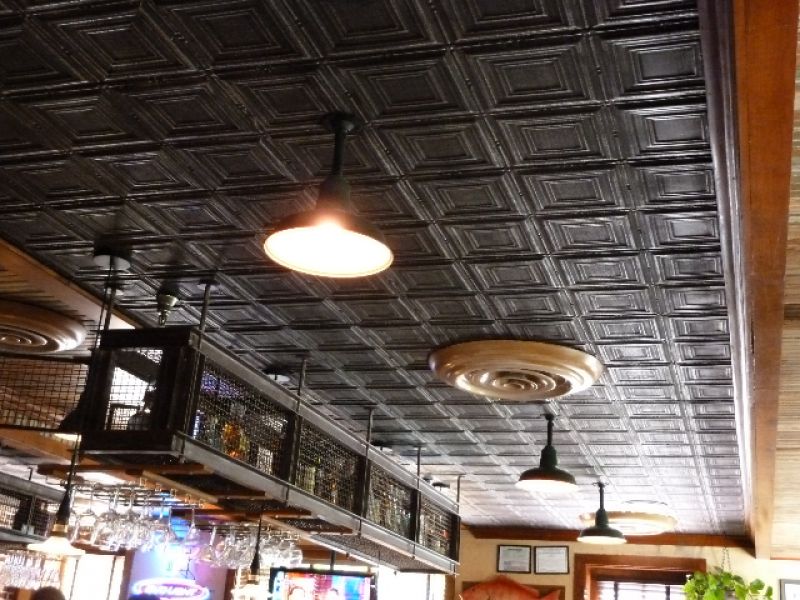 Pressed tin ceilings