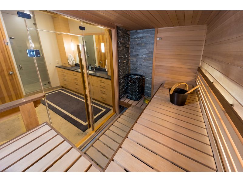 A Sauna can Transform a Bathroom into a Wellness Spa