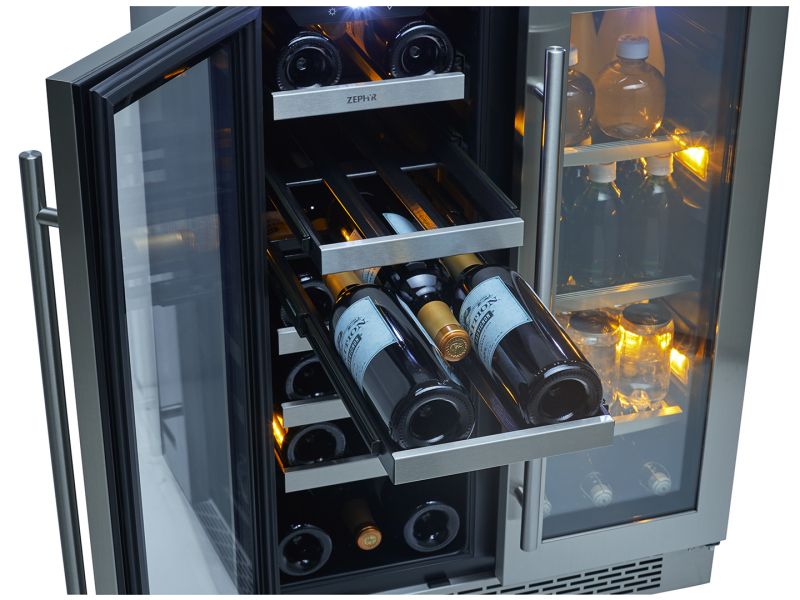 Presrv™ Dual Zone French Door Wine Cooler 