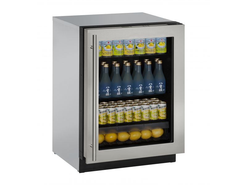 Modular 3000 Series 24” Glass Door Refrigerator - 3024RGL
