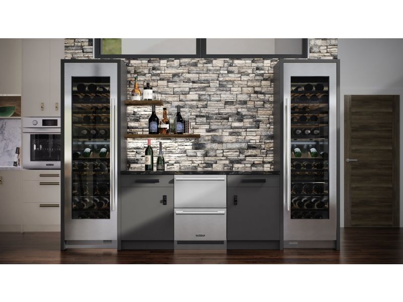 24-Inch Built-In Undercounter Convertible Drawer Refrigerator
