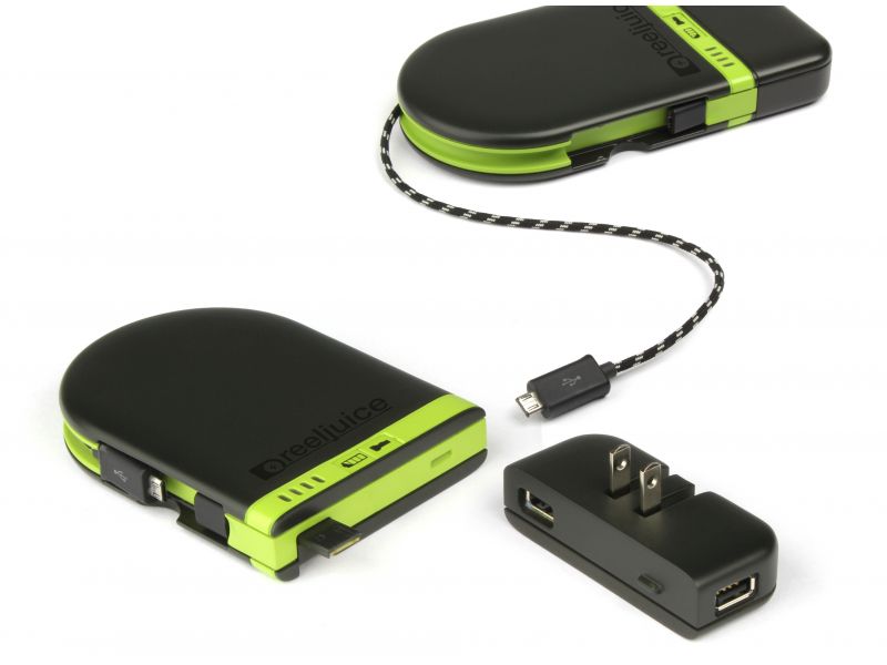 Reeljuice™ Portable Power Solution for Smartphones & Tablets