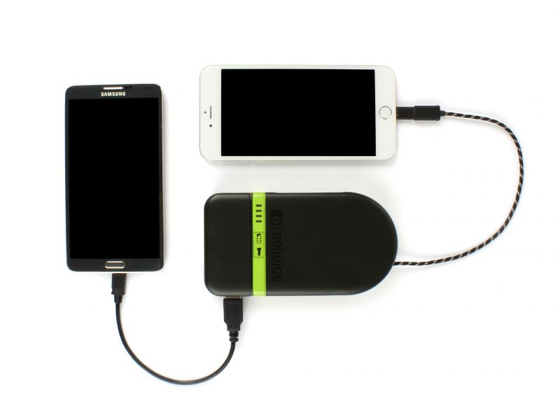 Reeljuice™ Portable Power Solution for Smartphones & Tablets