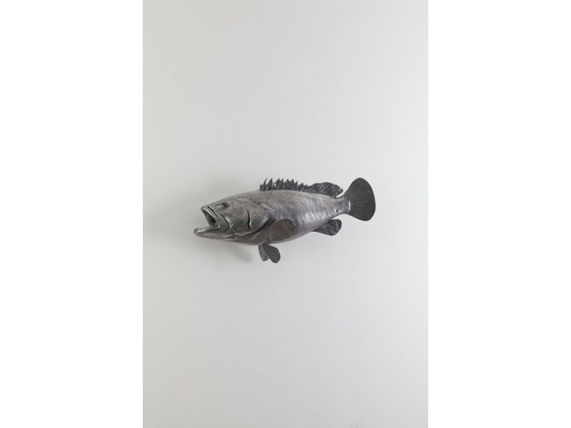 Silver Leaf Swimming Fish
