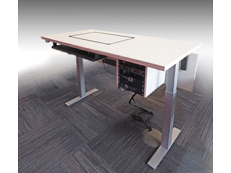 Cirrus Motorized Standing flipIT® Desk/Podium