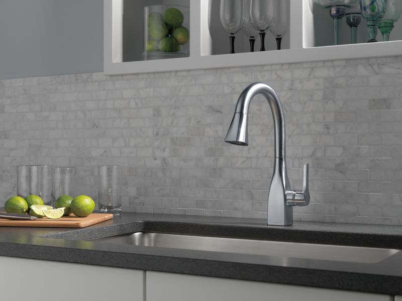 Delta Mateo Single Handle Pull-Down Kitchen Faucet 