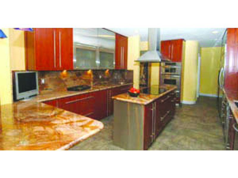 Wood Laminate for Stainless Steel Cabinets 