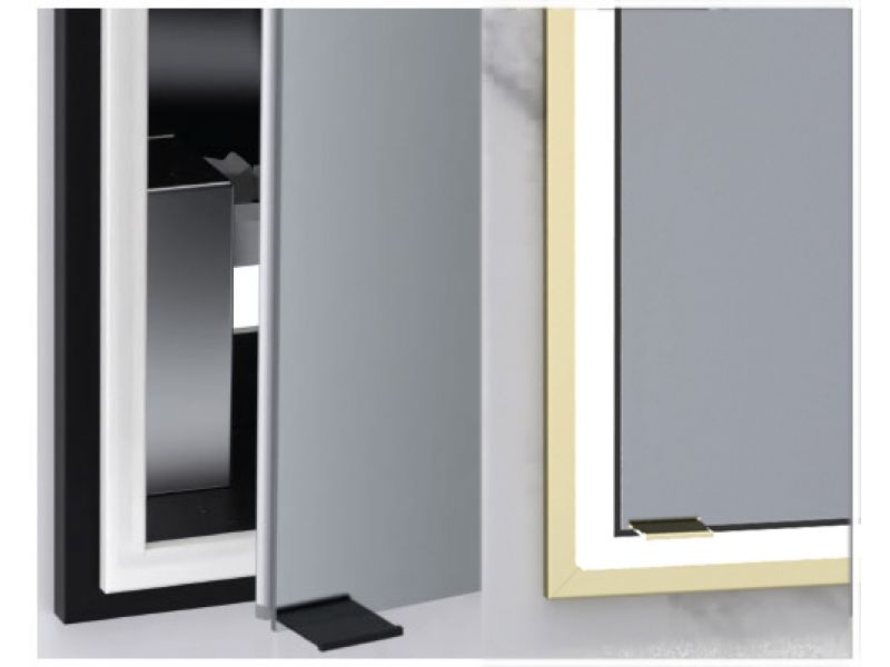 The Illusion LIGHTED MIRRORED CABINET COLLECTION 
