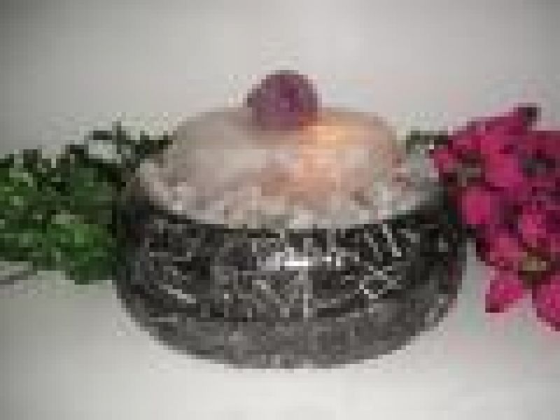 Floating Sphere Fountain Crystal-Large With Light