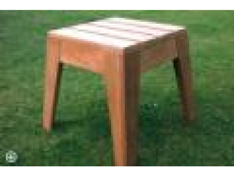 wedgedWOOD stool