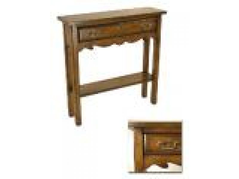 Mfg #: F-1078 SMALL CONSOLE TABLE