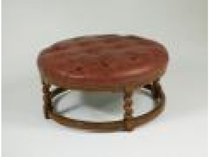3376 Round Upholstered Bench