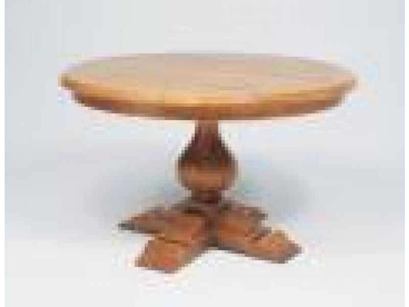 6013 Round Single Pedestal Table