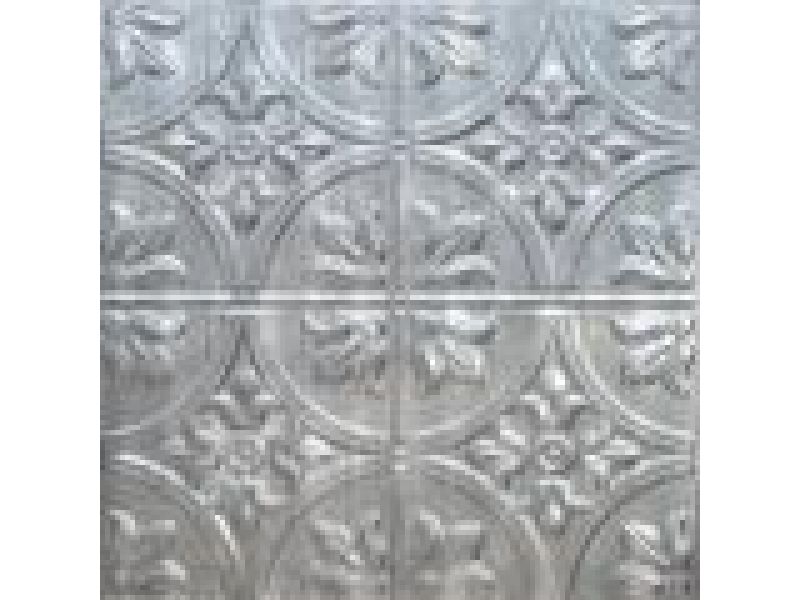 Ceiling Finishes-Crosshatch Silver