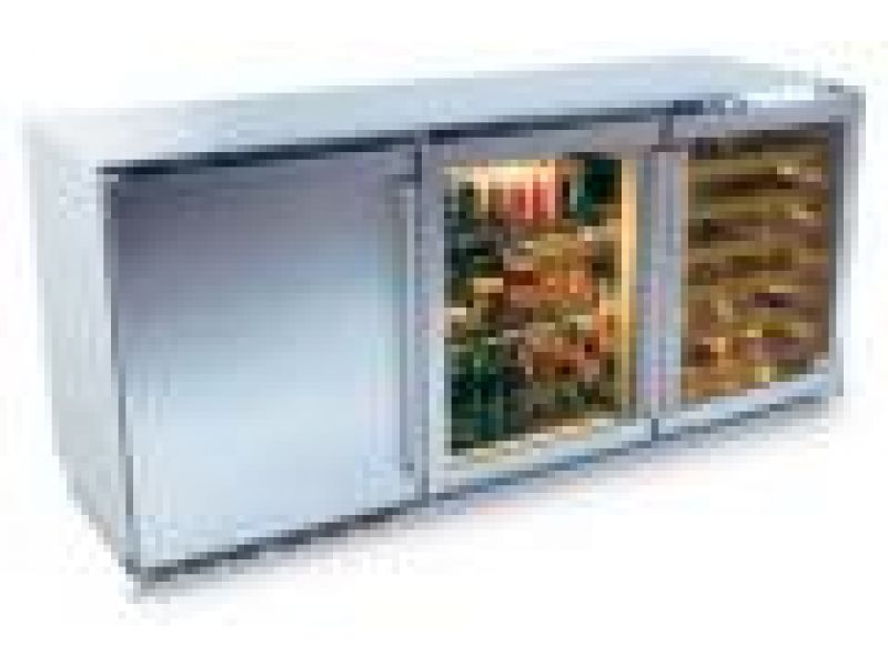 72-inch Three Door Refrigerated Cabinet
