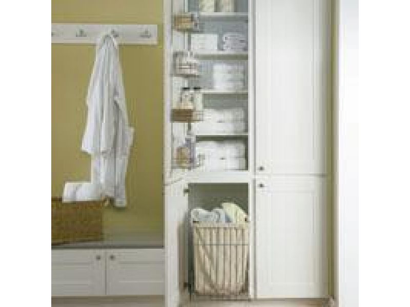 Vanity Linen Closet Cabinets