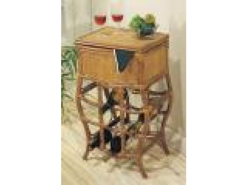 Rattan Wine Table