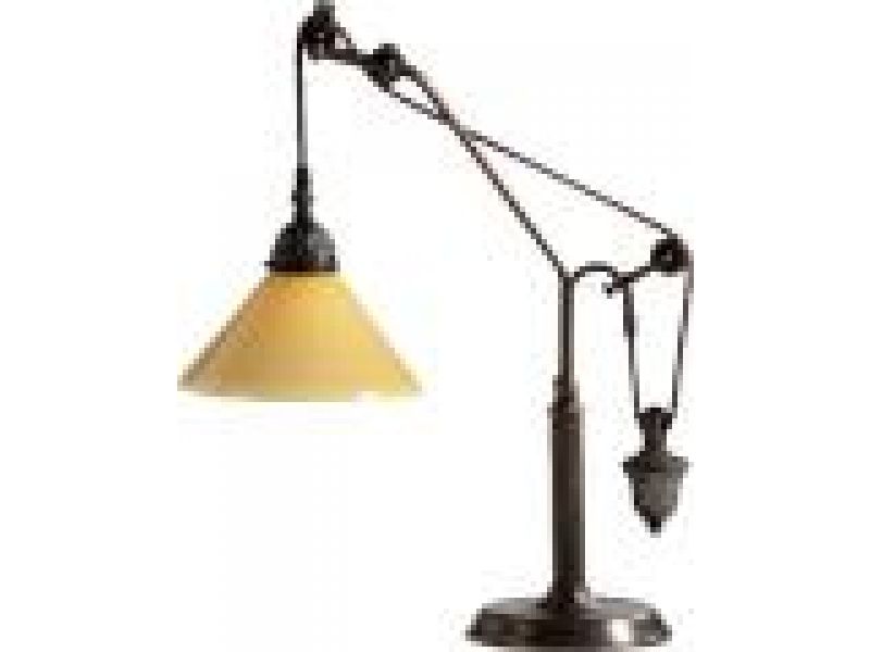 Pulley System Desk Lamp