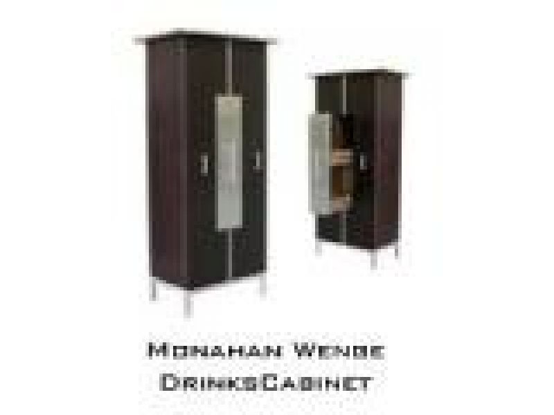 Monahan Wenge Drinks Cabinet