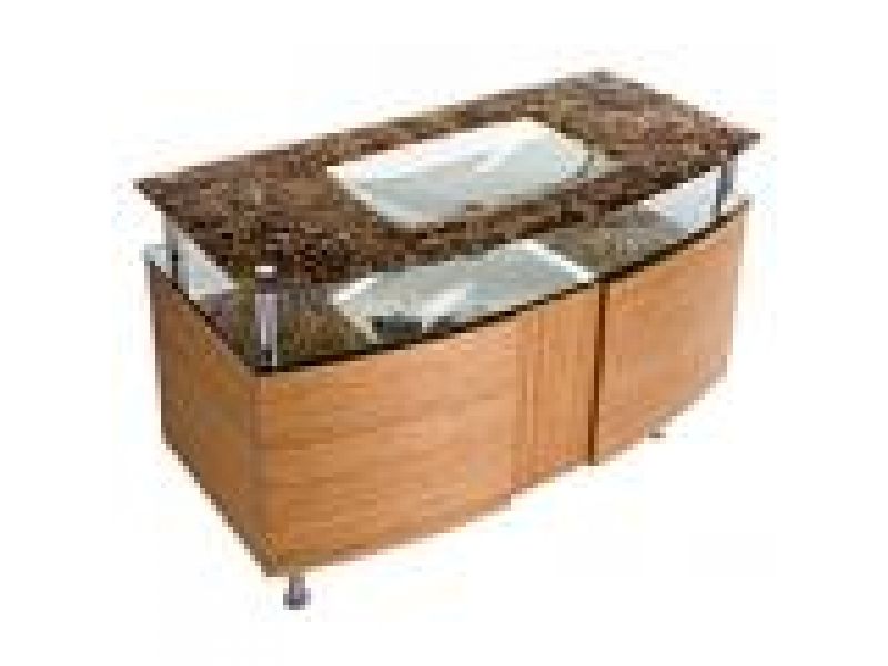 Integral Glass Sink & Countertop by Alchemy