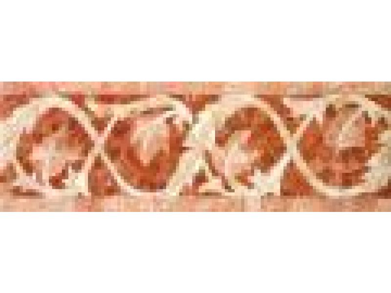 Stone Mosaics-4.5x13 Twisting Ivy D