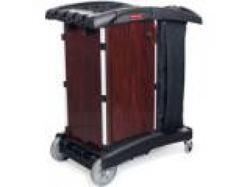 9T94 Deluxe Paneled Compact Housekeeping Cart