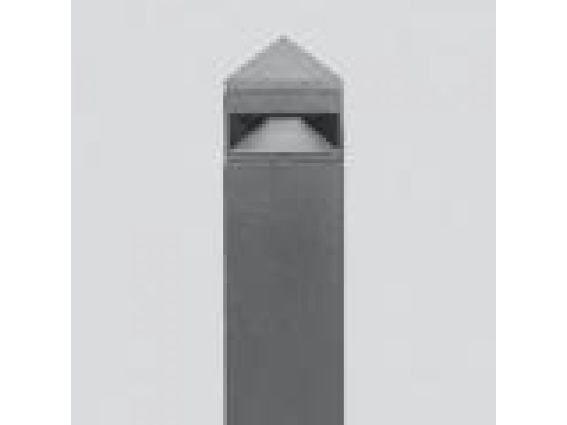 Bollard - square with shielded light source