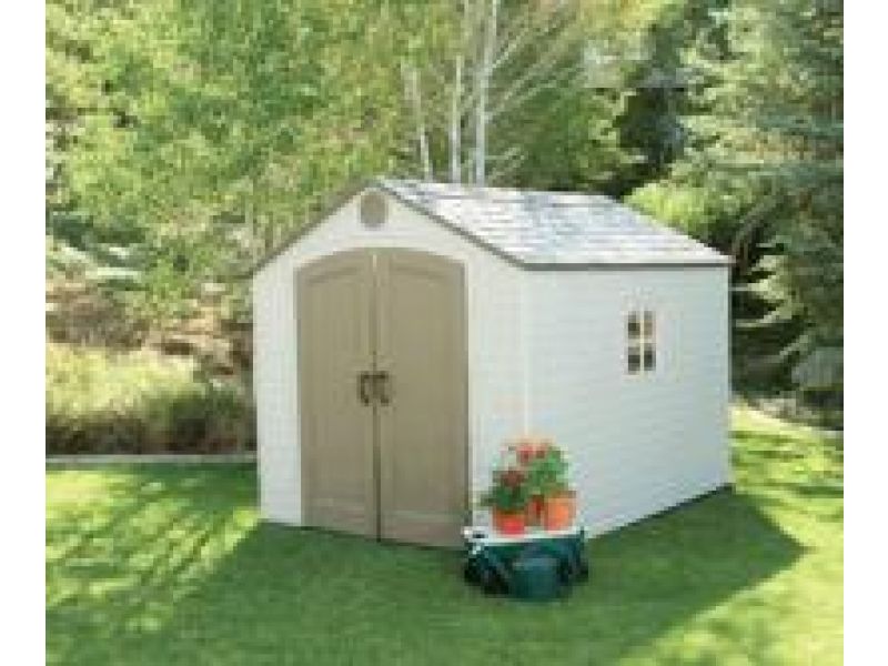 8-Foot Wide Storage Shed