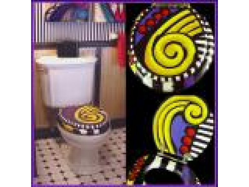 HEADS OR TAILS TOILET SEAT