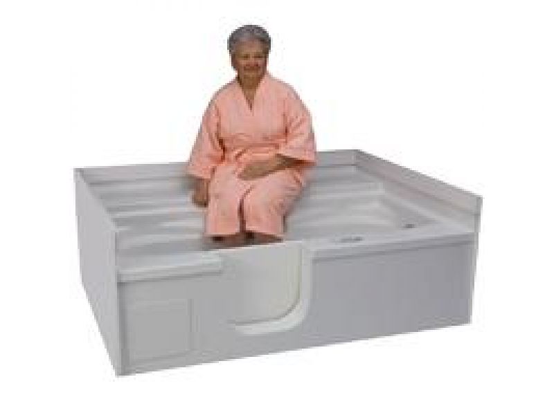 Safety Bath SoLo with Shower Deck