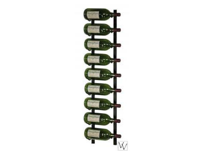 VintageView 9 Magnum Bottle Wall Mounted Wine Rack