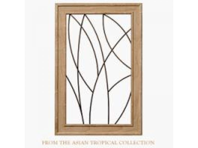 Asian Tropical Wire Grille