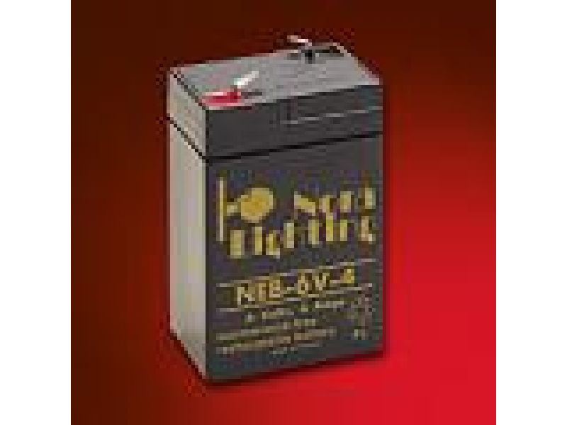 NEB-6V-4 -- Battery, 6 Vote, 4 amp/hour