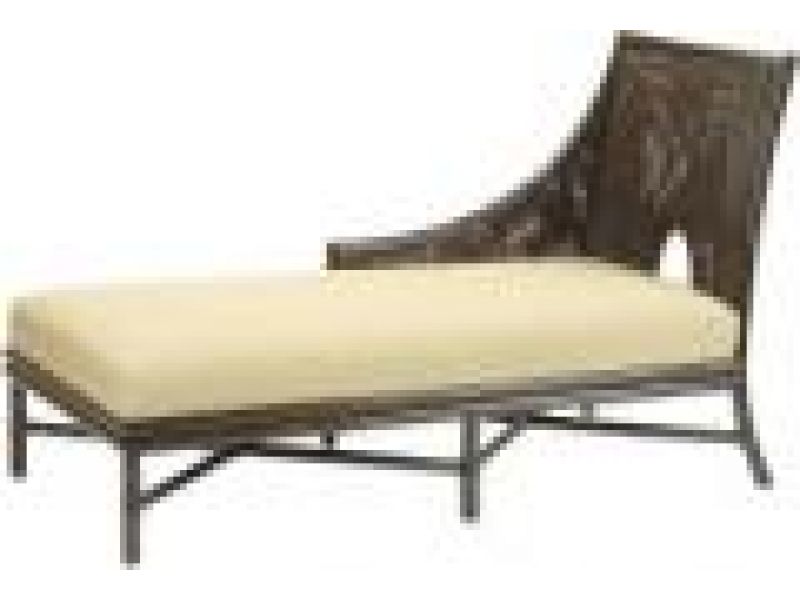 No. J-62L,Caned Chaise, Left Facing
