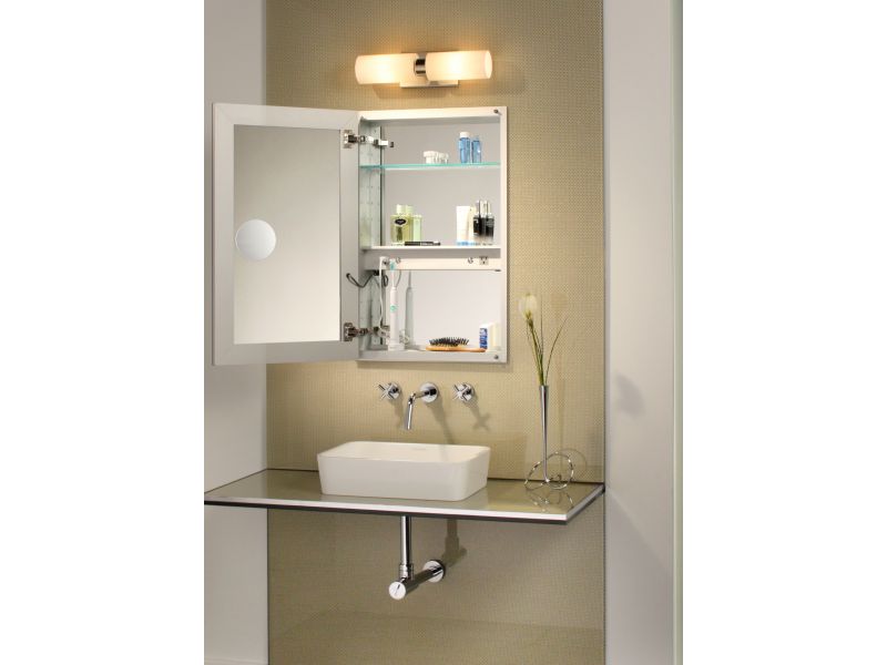 Mirrored Cabinet with Electric Option