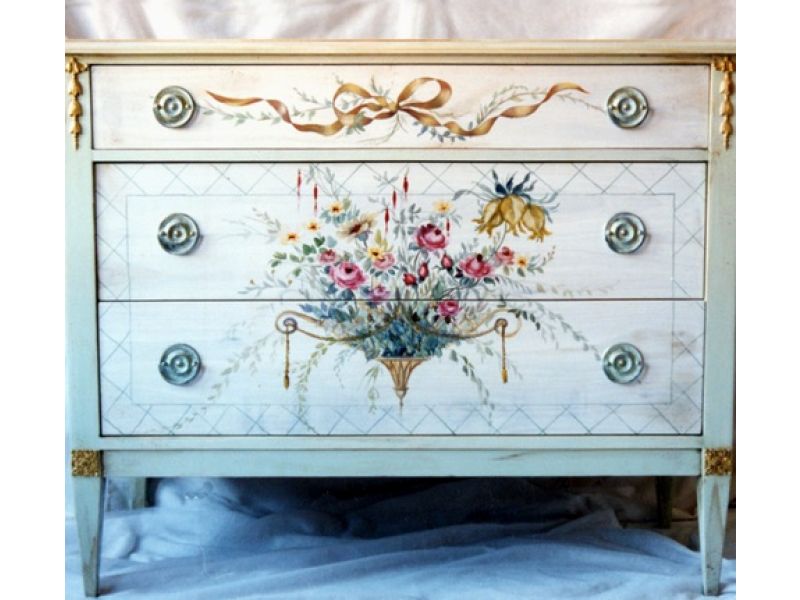 Decorated Chest of Drawers