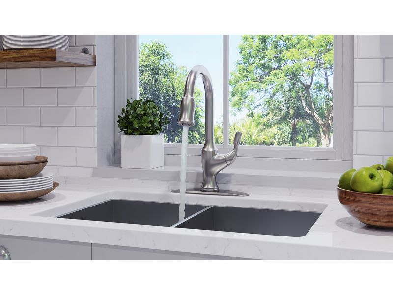 Deming Pull-Down Kitchen Faucet