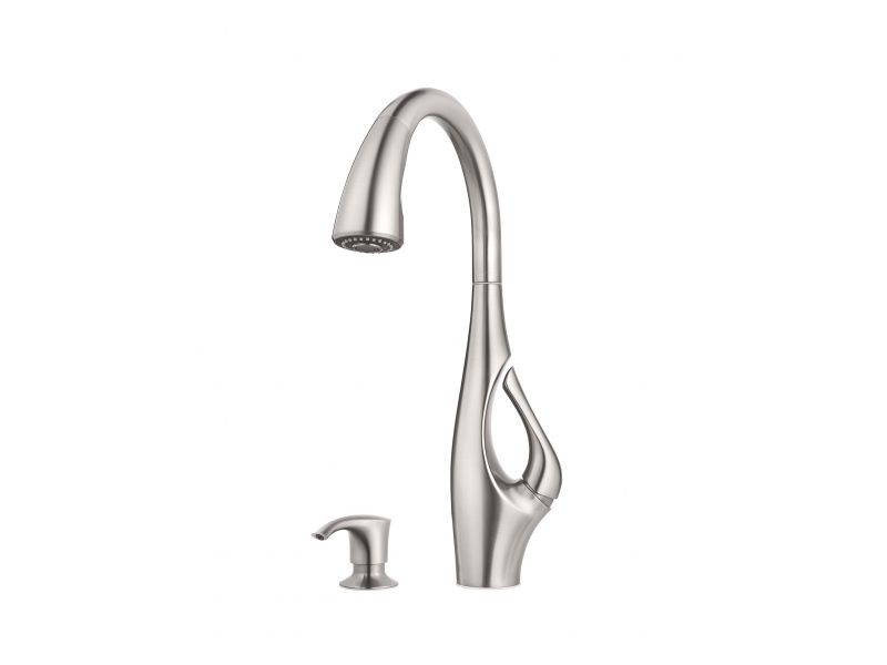 Indira 1-Handle, Pull-Down Kitchen Faucet