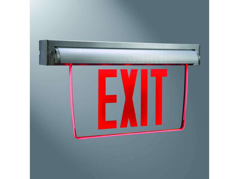 Sure-Lites Universal Edge-Lit Exit Sign 