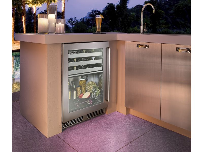 Perlick Outdoor 24 Dual-Zone Refrigerator/Wine Reserve