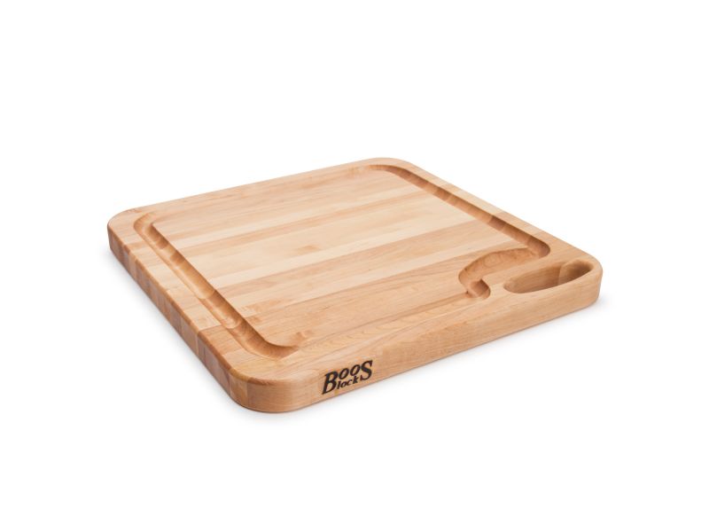 Chop-N-Serve Board with juice groove & handle