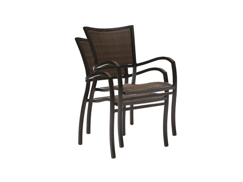 Aire outdoor dining arm chair